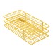 SP Bel-Art Poxygrid Test Tube Rack; For 13-16mm Tubes, 72 Places, Yellow