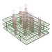 SP Bel-Art Poxygrid Test Tube Rack; For 13-16mm Tubes, 108 Places, Green