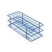SP Bel-Art Poxygrid Test Tube Rack; For 16-20mm Tubes, 40 Places, Blue