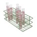SP Bel-Art Poxygrid Test Tube Rack; For 20-25mm Tubes, 40 Places, Green