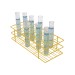 SP Bel-Art Poxygrid Test Tube Rack; For 20-25mm Tubes, 40 Places, Yellow