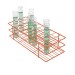 SP Bel-Art Poxygrid Test Tube Rack; For 20-25mm Tubes, 40 Places, Orange