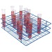 SP Bel-Art Poxygrid Test Tube Rack; For 20-25mm Tubes, 80 Places, Blue