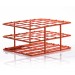 SP Bel-Art Poxygrid “Half-Size” Test Tube Rack; For 16-20mm Tubes, 20 Places, Orange