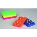 SP Bel-Art Microcentrifuge Tube Rack; For 0.5 or 1.5-2.0ml Tubes, 96 Places, Assorted Colors (Pack of 5)