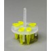 SP Bel-Art ProCulture Round Microcentrifuge Floating Bubble Rack; For 1.5ml Tubes, 8 Places, Fits in 400ml Beakers