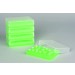 SP Bel-Art PCR Rack; For 0.2ml Tubes, 96 Places, Fluorescent Green (Pack of 5)