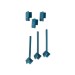 SP Bel-Art Lab-Aire II Glassware Dryer Accessories; 3 in. Pegs (19) and Plugs (6)