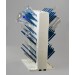 SP Bel-Art Lab-Aire II Double-Sided Non-Electric Benchtop Glassware Dryer; 3 Tier, 14.75 x 10 x 22.4 in.