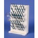 SP Bel-Art Lab-Aire II Single-Sided Non-Electric Benchtop Glassware Dryer; 3 Tier, 14.75 x 7 x 22.4 in.