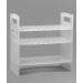 SP Bel-Art Pipette Support Rack; 16mm, 50 Places, 8⅜ x 4½ x 8¾ in., Polypropylene