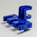 SP Bel-Art Triple Holder Clamp for PiRack Polypropylene Pipettor Holder System