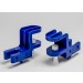 SP Bel-Art Single Holder Clamps for PiRack Polypropylene Pipettor Holder System (Pack of 2)