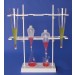 Imhoff Cone and Separatory Funnel Rack