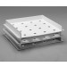 SP Bel-Art Stackable Petri Dish Incubation Tray; Plastic, 9⅞ x 9⁵⁄₁₆ x 1⅜ in. (Pack of 3)