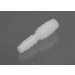 SP Bel-Art Stepped Tubing Connectors for ¼ in. to ⅜ in. Tubing; Polypropylene (Pack of 12)