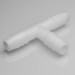 SP Bel-Art “T” Shaped Tubing Connectors for ⅜ in. Tubing; Polypropylene (Pack of 12)