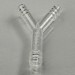 SP Bel-Art Wye (Y) Tubing Connectors for ³⁄₁₆ in. Tubing; Polypropylene (Pack of 12)