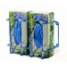 SP Bel-Art Poxygrid Glove Dispenser Rack; Double Box Holder, 12 x 4¼ x 8¼ in., Blue