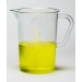 SP Bel-Art Tall Form 500ml Clear TPX Graduated Pitcher; 10ml Graduation