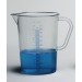 SP Bel-Art Tall Form 1000ml Clear TPX Graduated Pitcher; 10ml Graduation