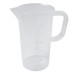 SP Bel-Art Tall Form 250ml Polypropylene Graduated Pitcher; 5ml Graduation