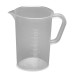 SP Bel-Art Tall Form 500ml Polypropylene Graduated Pitcher; 10ml Graduation