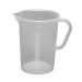 SP Bel-Art Tall Form 1000ml Polypropylene Graduated Pitcher; 10ml Graduation
