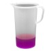 SP Bel-Art Tall Form 3000ml Polypropylene Graduated Pitcher; 50ml Graduation