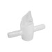 SP Bel-Art 2-Piece Stopcock for ⅜ in. Tubing; Polyethylene