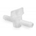 SP Bel-Art 2-Piece Stopcock for ½ in. Tubing; Polyethylene