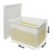 SP Bel-Art Heavy Duty Polyethylene Rectangular Tank with Top Flanges, without Faucet; 15.25 x 12 x 19 in.