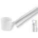 SP Bel-Art Long-Handled Dipper; 32oz, 12ft 2 Piece Handle, Plastic