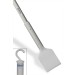 SP Bel-Art Soft Plastic Scraper; 72 in. Handle, 5 x 6 in. Blade, White