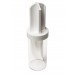 SP Bel-Art Samplit Scoop and Container System; Non-Sterile, 190ml (6.5oz), Plastic (Pack of 25)