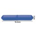 SP Bel-Art Spinbar Teflon Octagon Magnetic Stirring Bar; 76.2 x 12.7mm, Blue