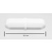 SP Bel-Art Spinbar Teflon Octagon Magnetic Stirring Bar; 28.6 x 8mm, White