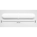 SP Bel-Art Spinbar Teflon Octagon Magnetic Stirring Bar; 50.8 x 9.5mm, White