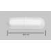 SP Bel-Art Spinbar Teflon Octagon Magnetic Stirring Bar; 38.1 x 12.7mm, White