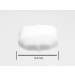 SP Bel-Art Spinbar Teflon Octagon Magnetic Stirring Bar; 15.9 x 9.5mm, White