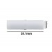 SP Bel-Art Spinbar Teflon Cylindrical Magnetic Stirring Bar; 38.1 x 9.5mm, White