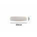 SP Bel-Art Spinbar Teflon Round with Tapered Ends Magnetic Stirring Bar; 30 x 9mm, White