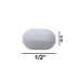 SP Bel-Art Spinbar Teflon Polygon Magnetic Stirring Bar; ½ x ⁵/₁₆ in., White, without Pivot Ring