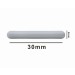 SP Bel-Art Spinbar Teflon Polygon Magnetic Stirring Bar; 30 x 8mm, White, without Pivot Ring