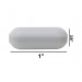 SP Bel-Art Spinbar Teflon Polygon Magnetic Stirring Bar; 1 x ⅜ in., White, without Pivot Ring