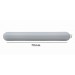 SP Bel-Art Spinbar Teflon Polygon Magnetic Stirring Bar; 70 x 10mm, White, without Pivot Ring