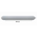 SP Bel-Art Spinbar Teflon Polygon Magnetic Stirring Bar; 80 x 10mm, White, without Pivot Ring