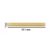 SP Bel-Art Spinbar Teflon Micro (Flea) Magnetic Stirring Bar; 15.1 x 1.5mm, Yellow