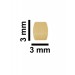 SP Bel-Art Spinbar Teflon Micro (Flea) Magnetic Stirring Bar; 3 x 3mm, Yellow