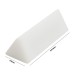 SP Bel-Art Spinwedge Teflon Magnetic Stirring Bar; 9.5 x 25.4mm, White